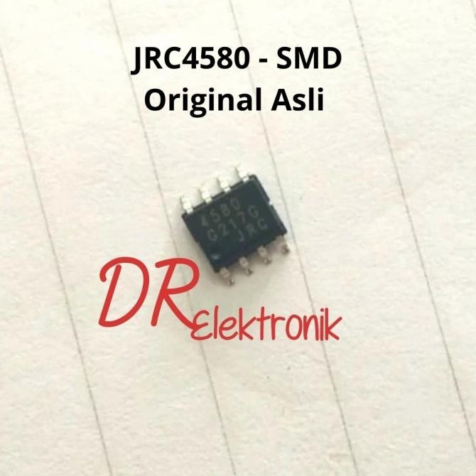 Diskon IC SMD JRC 4580 JRC4580 Asli bagus Ori original dre3 Segera Beli