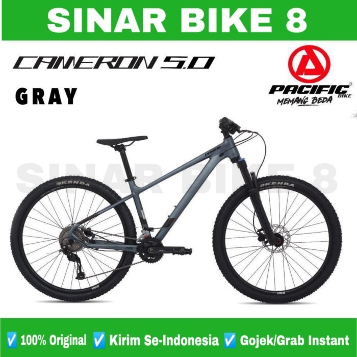 Terbaru Sepeda Gunung 27.5" Mtb Pacific Cameron 5.0 Alloy 2X9 Speed Hidrolik Promo Terlaris