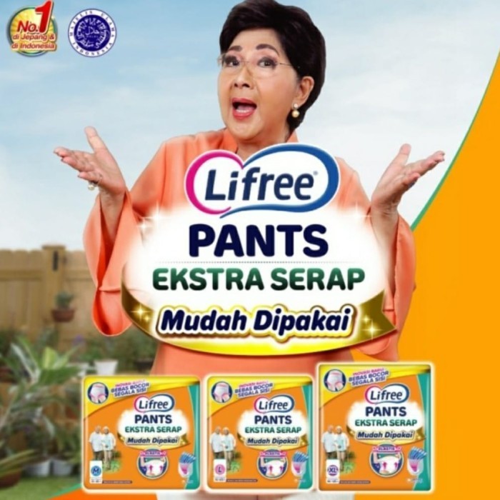 Terbaru Pampers Celana Dewasa Ekstra Serap M L Xl Xxl Lifree Promo Terlaris