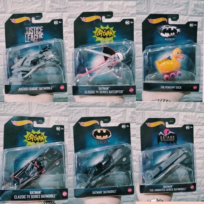 HOT WHEELS DC BATMAN 1:50 VEHICLESERIES COLLECTION LIMITED EDITION SET