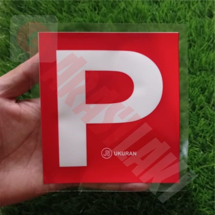 

Sticker P Merah Jpj Ukuran Tempel Dalam Kaca