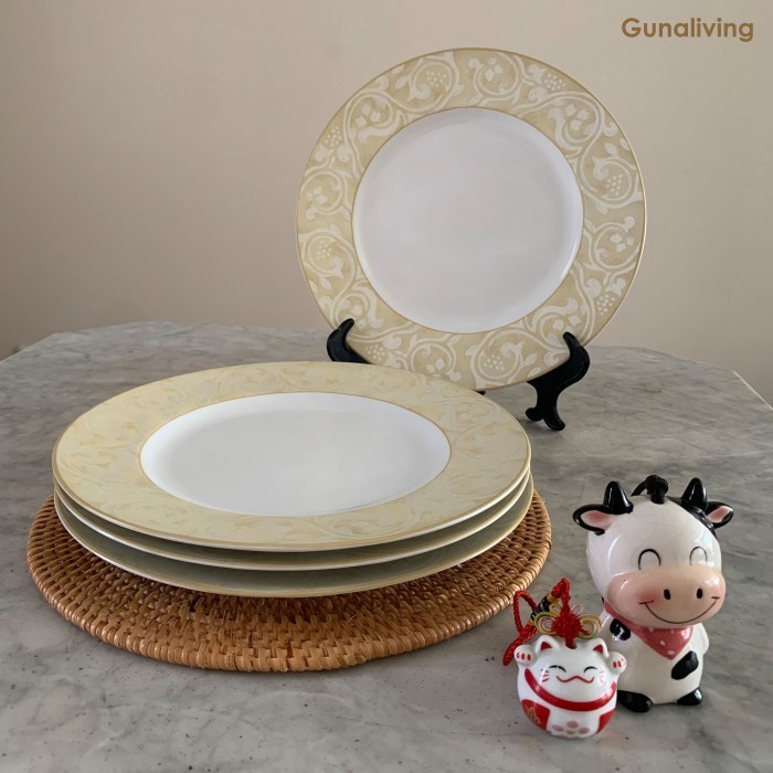 Set Dinner Plate Granada Sango isi (4)