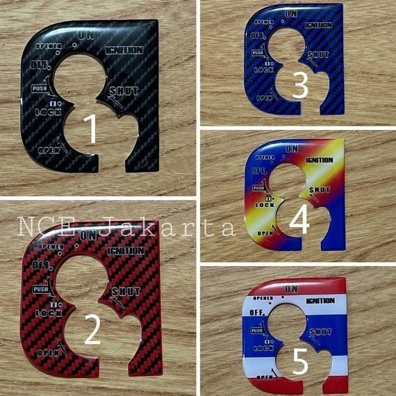 Stiker Timbul Tutup Kunci Kontak Scoopy Fi 2013 2014 2015 2016 Vario
