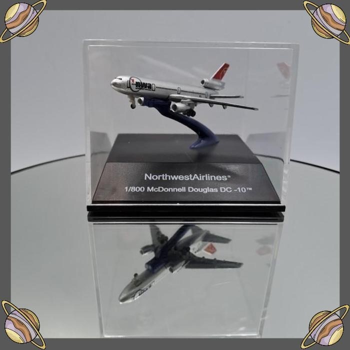 [JOE] DIECAST SCALA1:800 MCDONNEL DOUGLAS DC-10 NORTHWESTAIRLINES