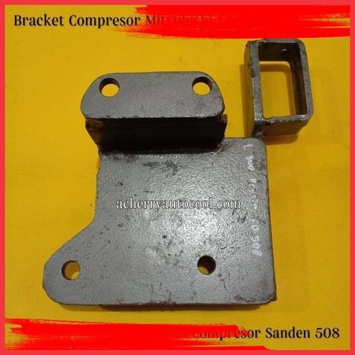 (BK HERR) BRACKET - DUDUKAN COMPRESOR AC MOBIL MITSUBISHI L300 BENSIN PASANGAN SANDEN 508