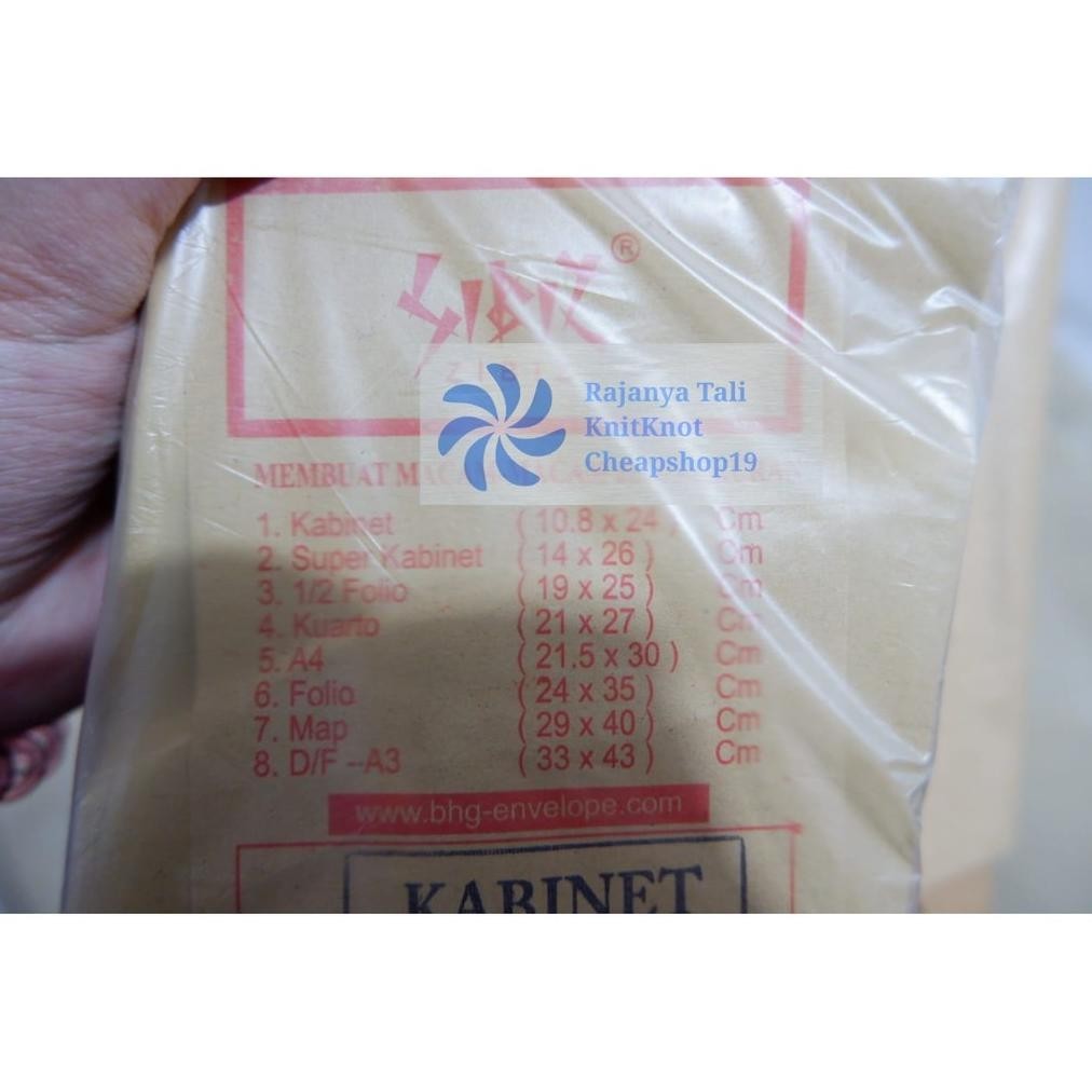 

TIO Amplop Samson Coklat A4 Zibiz Original TERLARIS