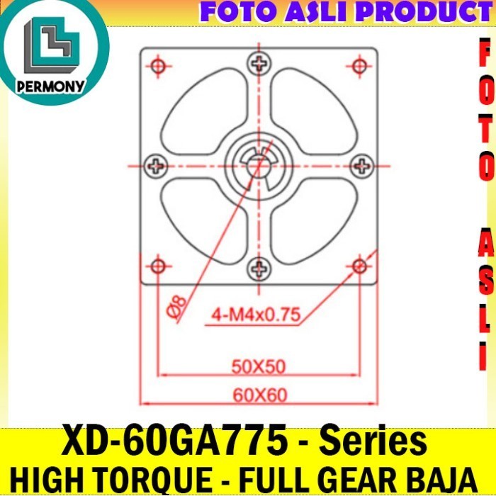 60Ga775 Motor Dc Gear Box Xd-60Ga775 Gir Box Best