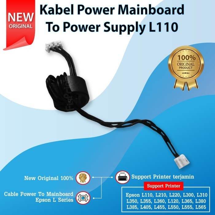 Kabel Power Mainboard Epson L355 L360 L365 L380 L385 L405 L485 L550 Best