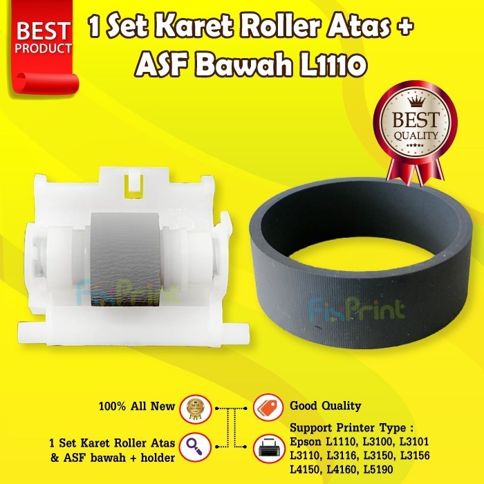 Asf Roller Atas Bawah Epson L1110 L3110 L3116 L3150 New Original Best