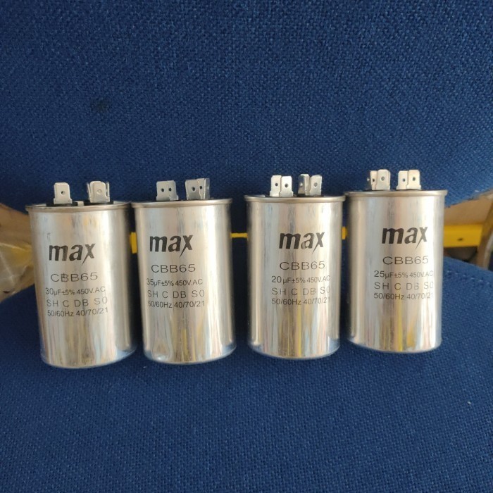 Capasitor Ac 20Uf 450Vac 25Uf 450Vac 30Uf 450Vac 35Uf 450Vac Best