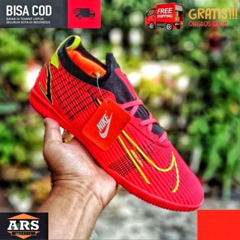 [MAD SPORT] HARGA TOKO BARU//Sepatu Futsal Mercurial//Sepatu Futsal Boots Sepatu Futsal Semiboots