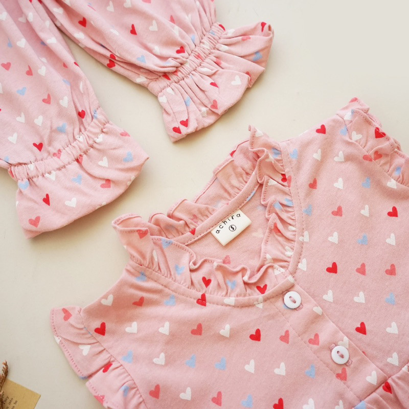 [GET IT QUICKLY] BbBggs Achira Himeka One Set - Setelan Anak Perempuan - One Set Anak perempuan