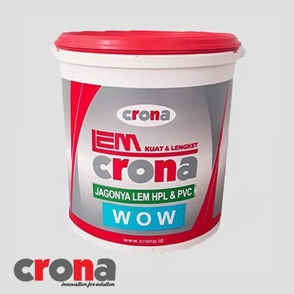 ✨New Ori Lem Crona Wow 4Kg / Lem Kayu Lem Hpl Lem Serbaguna 4 Kg Limited