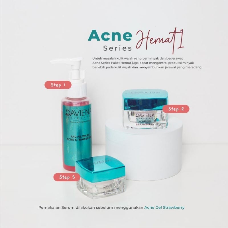 PAKET HEMAT ACNE 1| DAVIENA SKINCARE