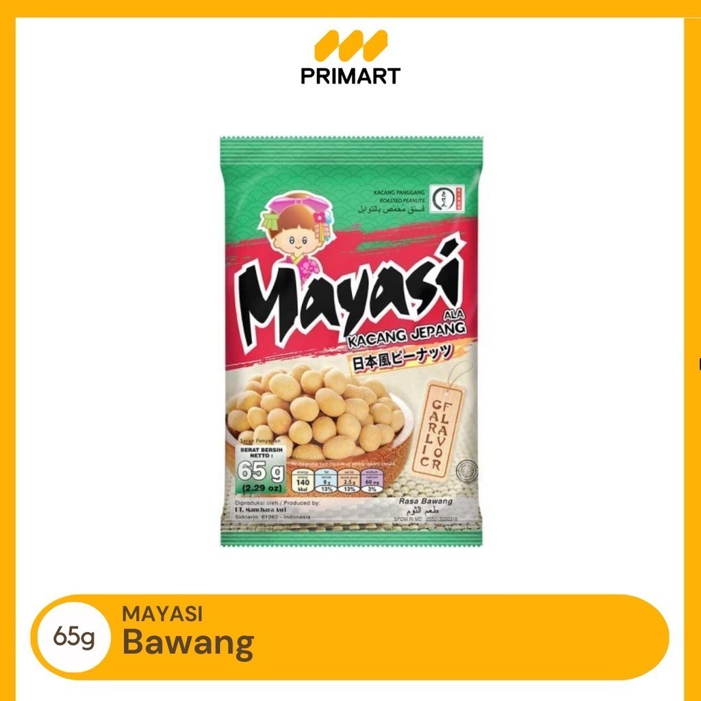 

Mayasi Bawang Kacang Jepang 65gr