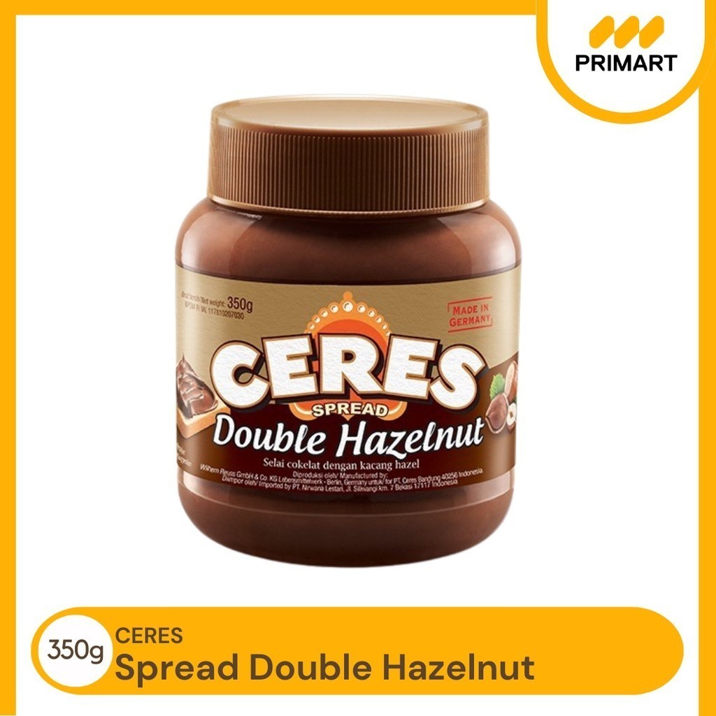 

Ceres Spread Hazelnut Double Chocolat 350 gr