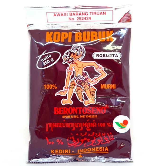 

Kualitas terbaik] BERONTOSENO KOPI BUBUK ROBUSTA 250gr 100% MURNI BRONTOSENO KEDIRI