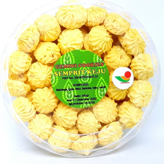 

}}}}}}] GEMINI COOKIES SEMPRIT KEJU 350gr KUE KHAS LEBARAN ASLI