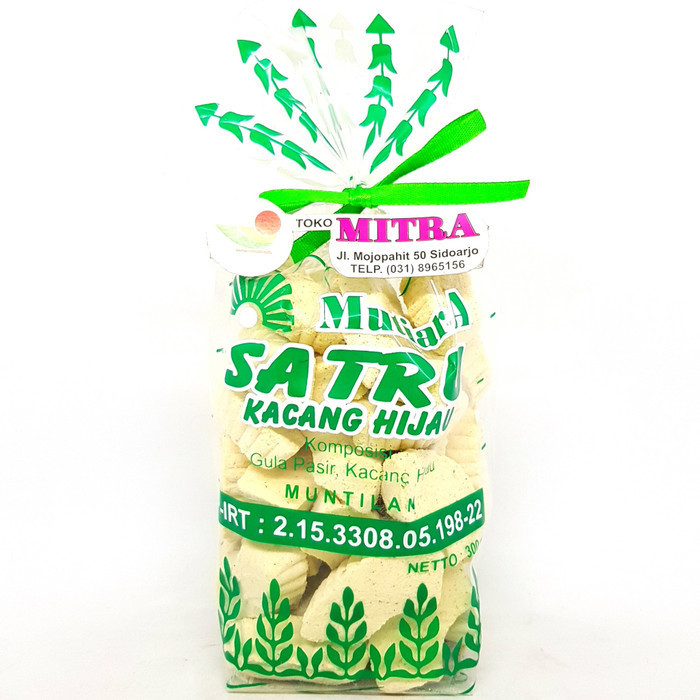 

siap kirim] MUTIARA SATRU KACANG HIJAU 300gr