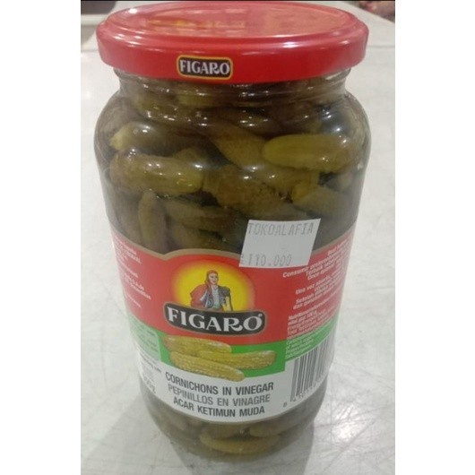 

Acar Ketimun Muda Figaro 935 Gram