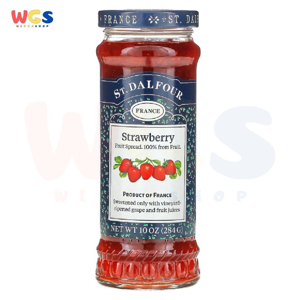 

Selai St. Dalfour Strawberry Fruit Spread 284 Gr