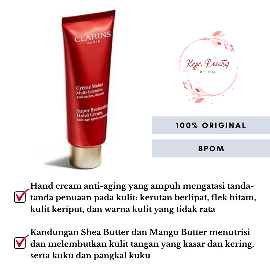 Clarins Super Restorative Hand Cream