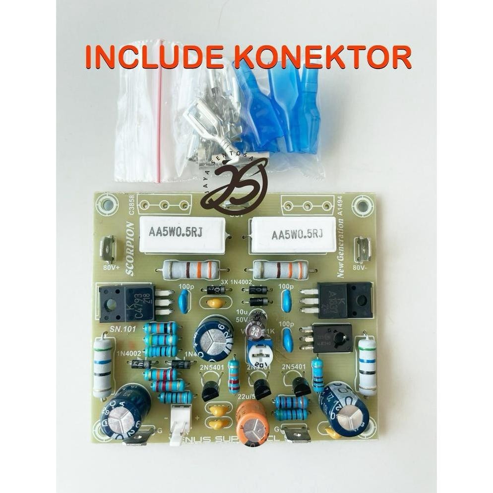 Promo Tahun Baru Kit Driver Super Ocl 504 500W Mono Pcb Fiber Socl 504 Socl504 Original