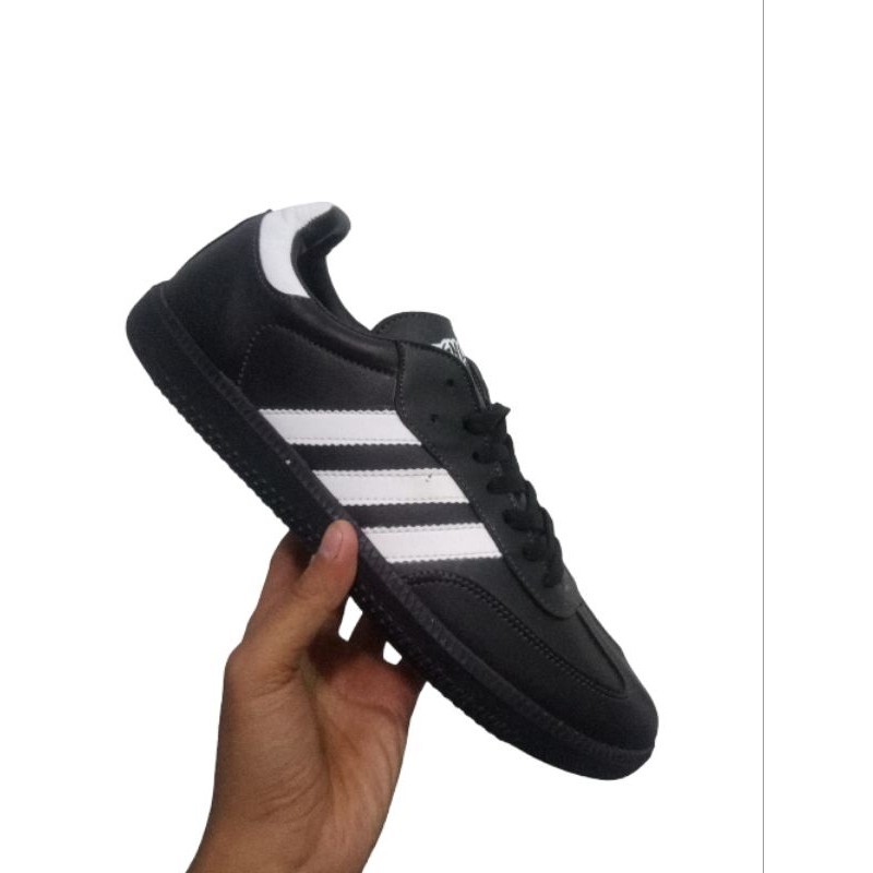 SEPATU ADIDAS SAMBA FA HITAM PREMIUM MIRROR 1.1 BNIB