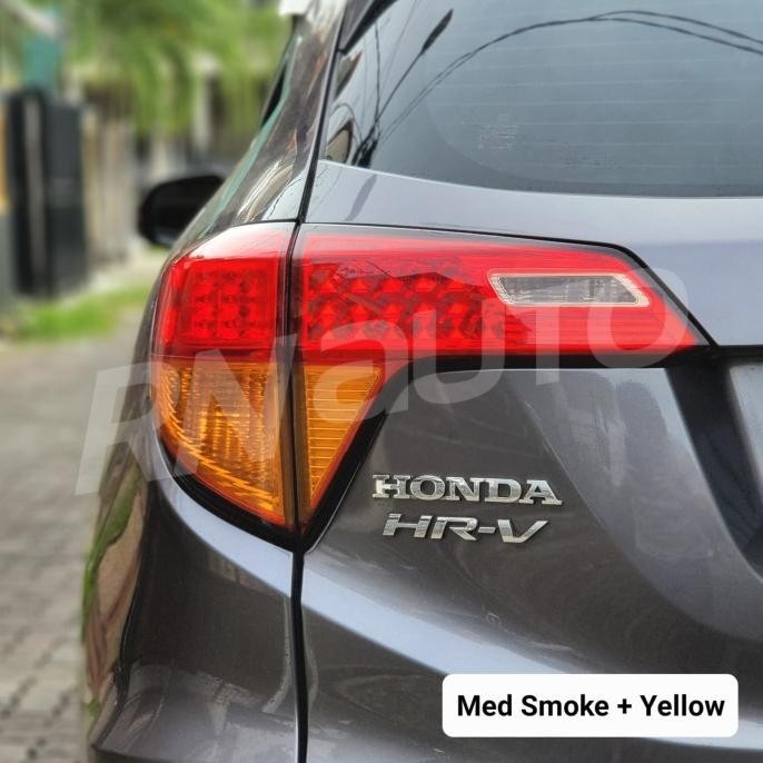 Stiker Smoke Lampu Belakang Tail Light Aksesoris Honda HRV 2015 - 2021