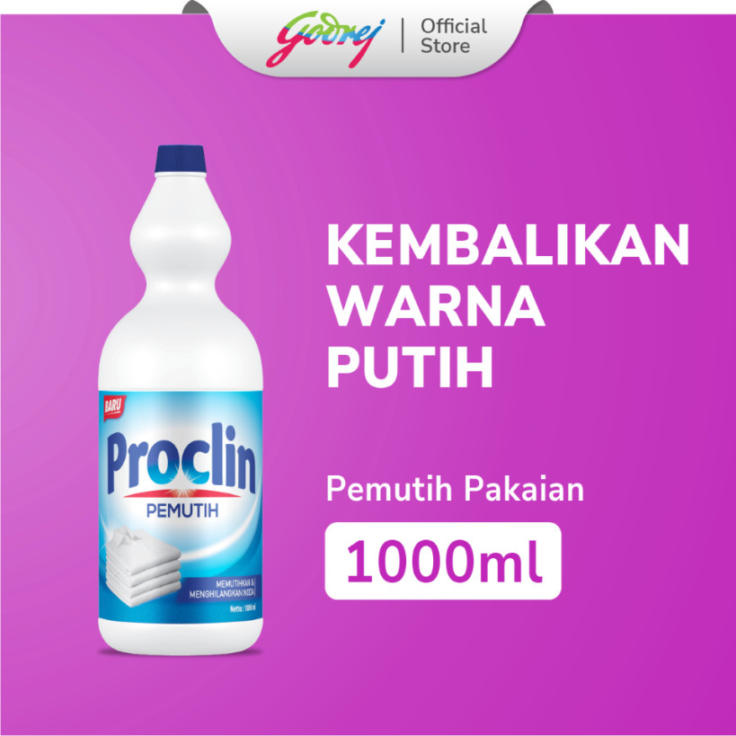 Proclin Bottle 1000ml - Pemutih Pakaian