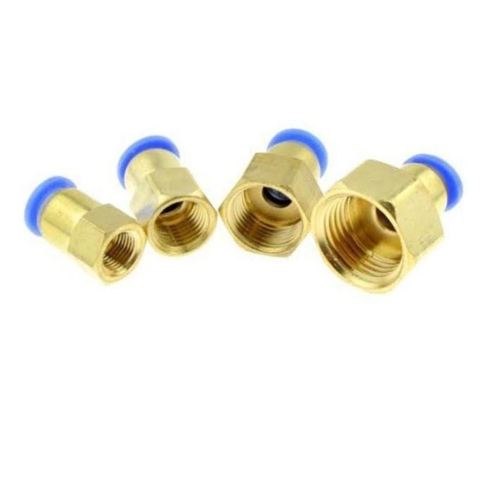 '+'+'+'+] MPCF FITTING PNEUMATIC LURUS FEMALE 8 MM