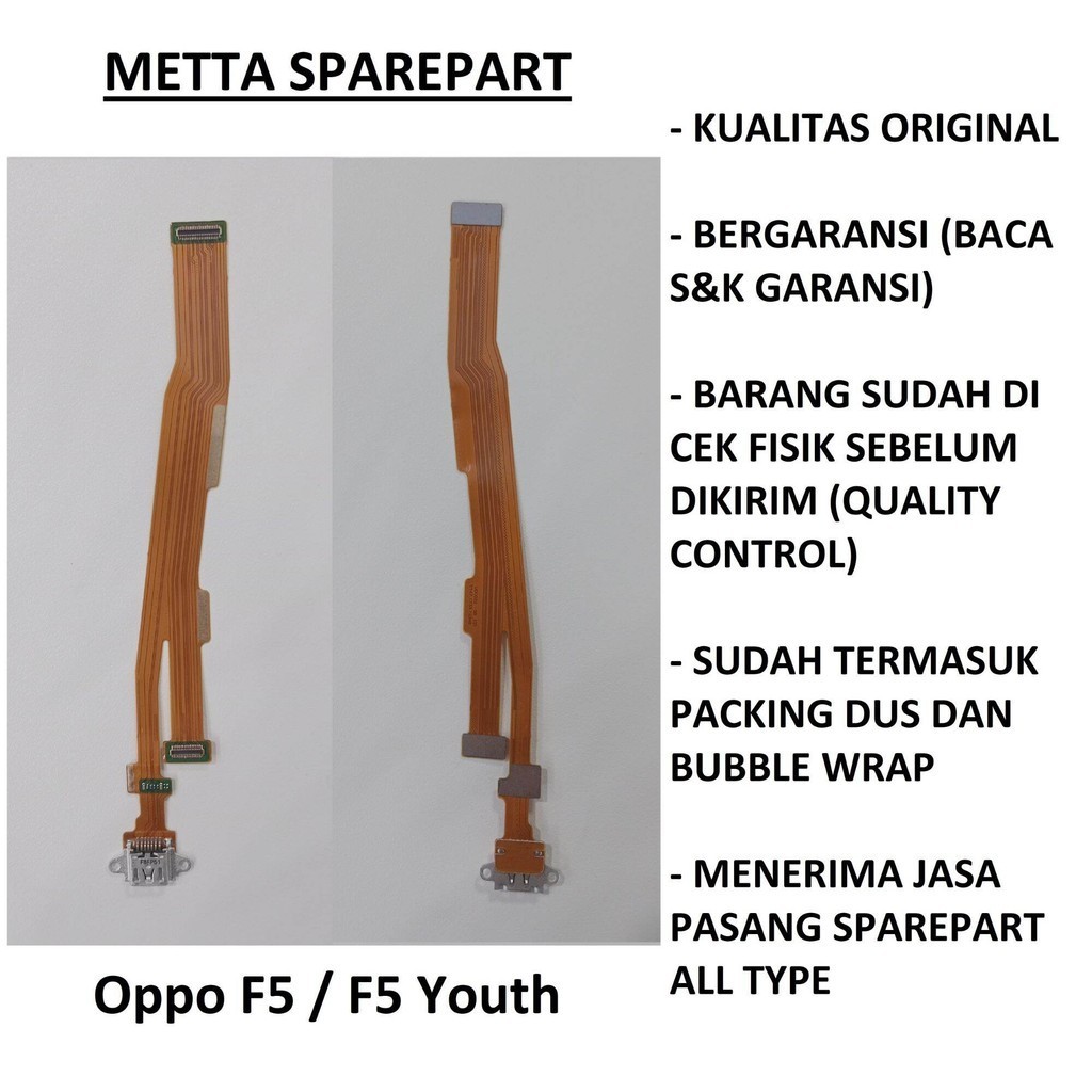 Original OEM Konektor Charger Oppo F5 / F5 Youth