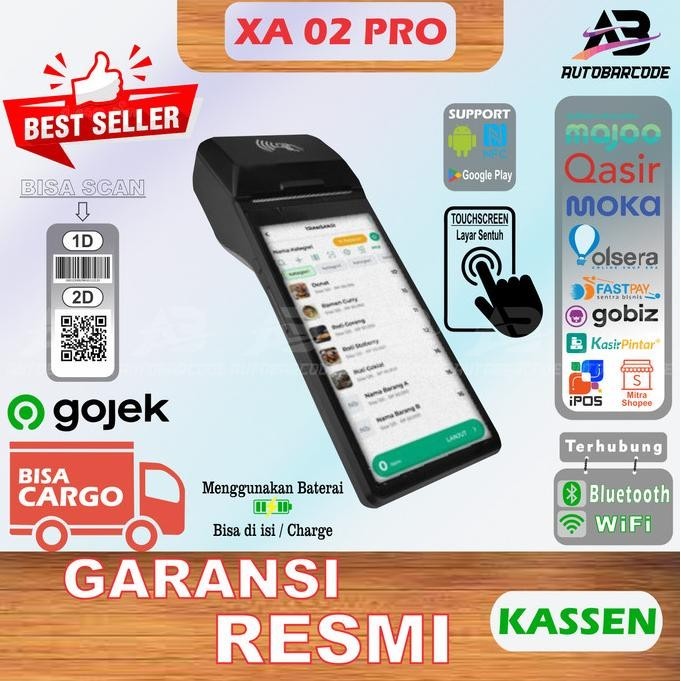 

Pos Payment Kassen XA02 Pos Android All in One 3G/4G XA-02