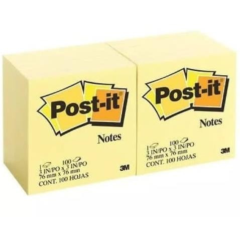 

MEMO STICKY NOTE POST IT 3M 654 KUNING