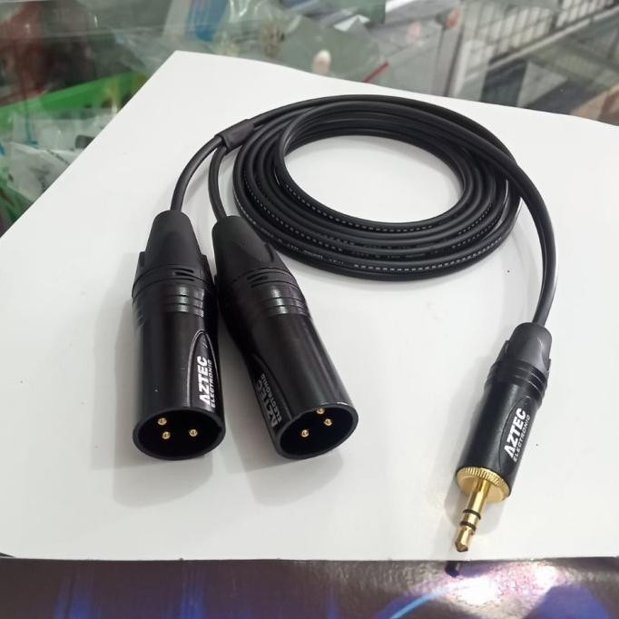 Baru jack audio hp-mixer jack aztec ori kabel mogami 2947 1.5meter