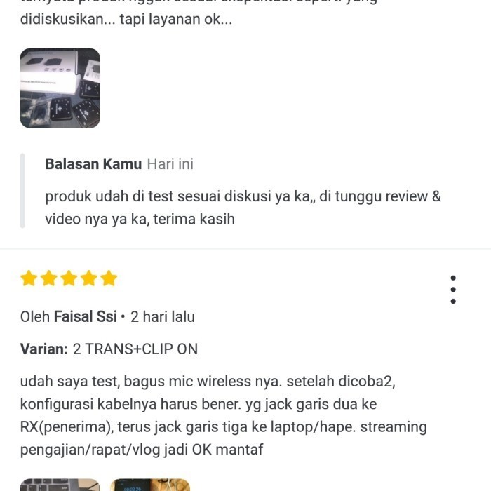 Ready Mic Wireless Go Lavalier 2 Microphone Dslr Smartphone Pc Laptop Terbaik