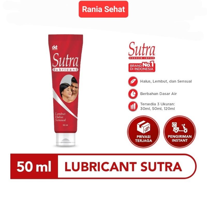Pelumas Sutra Gel 50ml - Sutra Lubricant 50ml