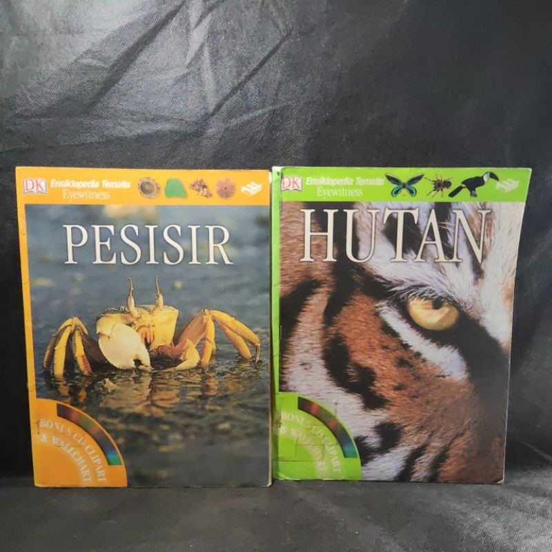 Buku Ensiklopedia Tematis Pesisir, Hutan, No Cd, Ensiklopedia Tematis Eyewitness