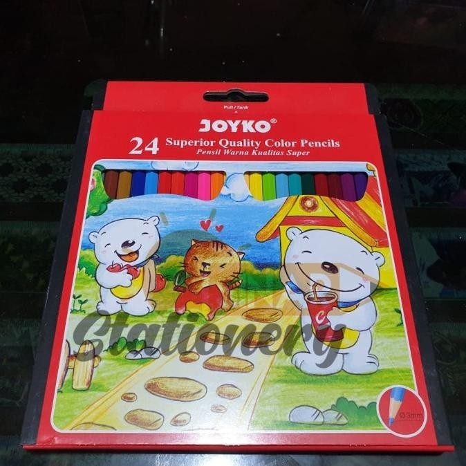 

Model Baru Pensil warna joyko 24 cp 24pb