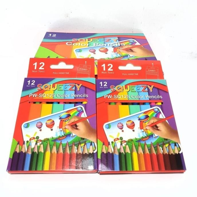 

Update! (Per Kotak 12packs) Pensil warna GRAMATA GT-1235 .,
