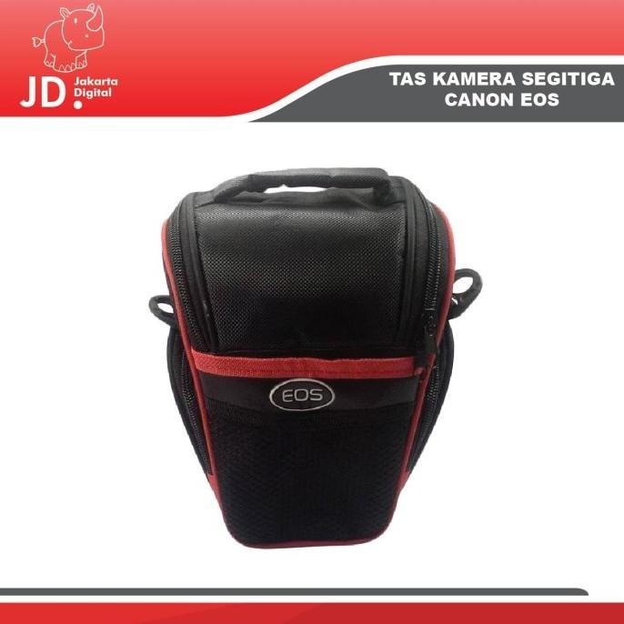 Miliki Jakarta Digital TAS KAMERA SEGITIGA CANON EOS + TALI 1300D, 750D, 80D ..