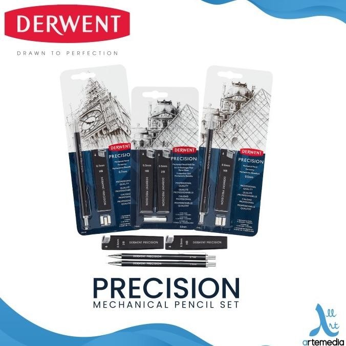 

Terbaru! Pensil Mekanik Derwent Precision Mechanical Pencil Set !