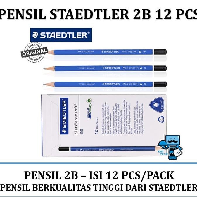 

Baru Pensil Steadler 2B 12PCS !