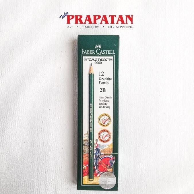 

Terbaik! Faber Castell Graphite Pencils 2B Pack 12 pcs !
