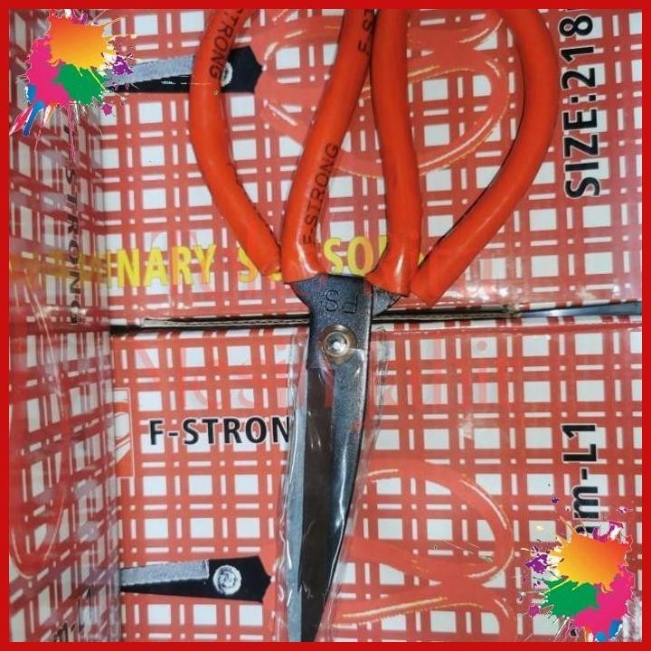 

gunting kodok f-strong 218mm-l1 gagang merah [rtc]