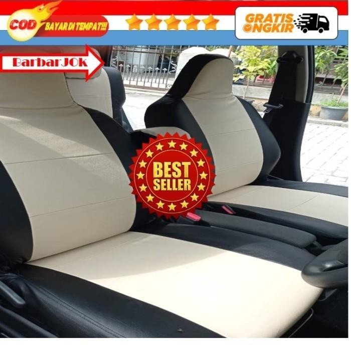 Sarung Jok Mobil Calya Sigra 100% Asli Kulit Syntetic Adem