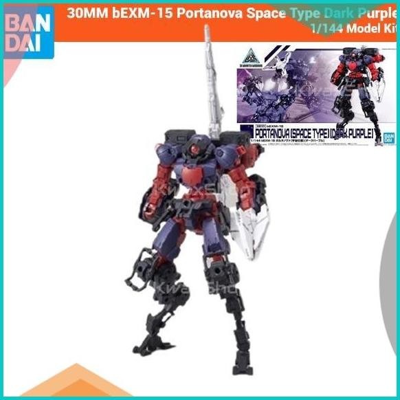 BANDAI Gundam 30MM bEXM-15 Portanova Space Type 1/144 Model Kit 61324