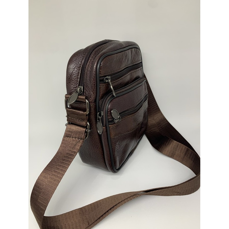 tas selempang pria tas selempang kulit pria asli(Z8F7) TERMURAH tas selempang pria anti air tas sele