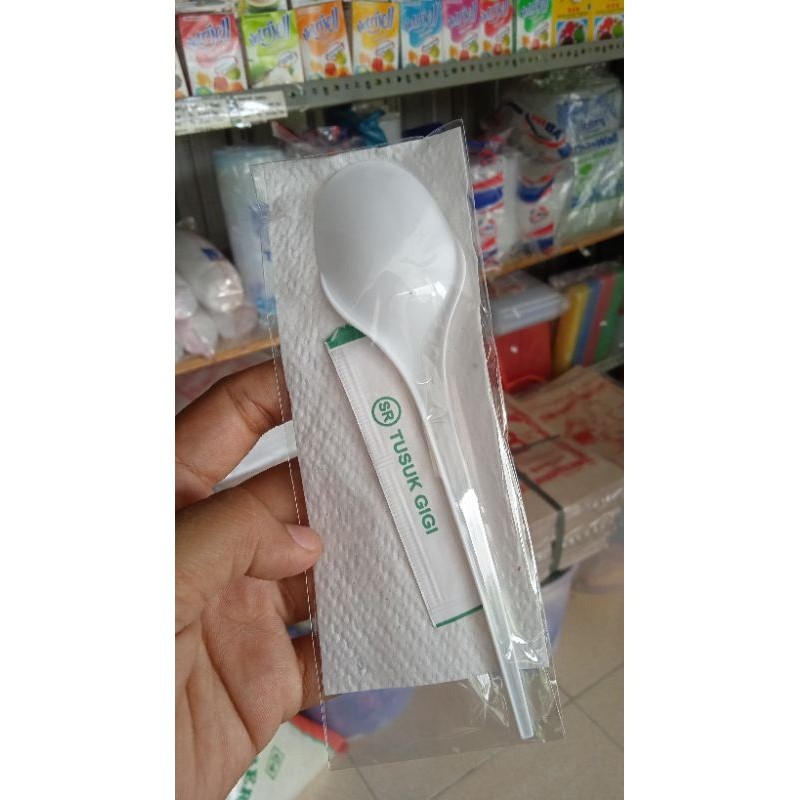 Paket Sendok Tisu Tusuk Gigi