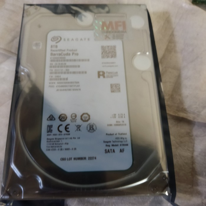 hardisk 8tb seagate